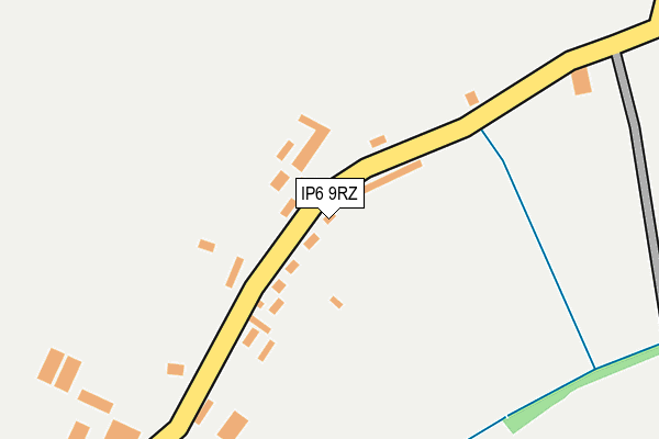 IP6 9RZ map - OS OpenMap – Local (Ordnance Survey)