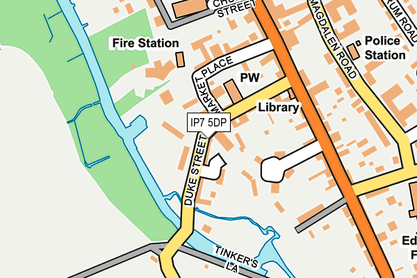 IP7 5DP map - OS OpenMap – Local (Ordnance Survey)