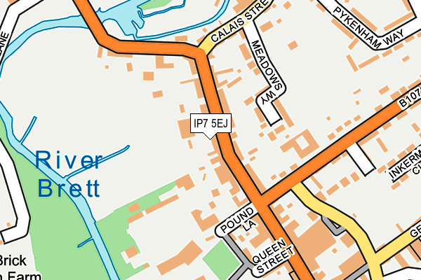 IP7 5EJ map - OS OpenMap – Local (Ordnance Survey)
