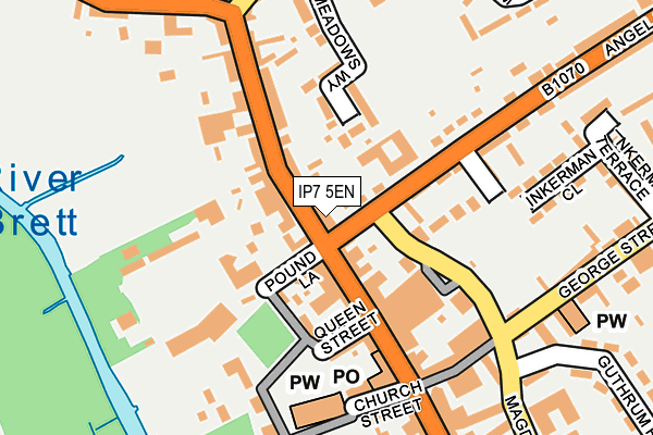 IP7 5EN map - OS OpenMap – Local (Ordnance Survey)