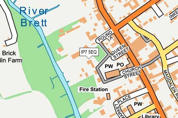 IP7 5EQ map - OS OpenMap – Local (Ordnance Survey)