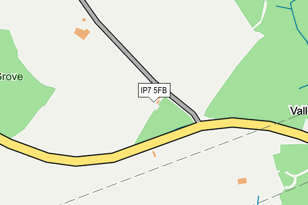 IP7 5FB map - OS OpenMap – Local (Ordnance Survey)