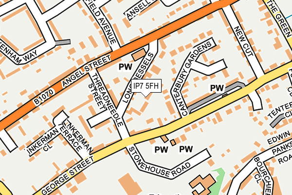 IP7 5FH map - OS OpenMap – Local (Ordnance Survey)