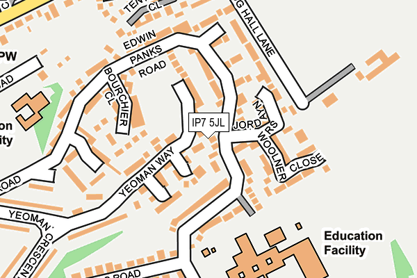Map of TOUCAN FINANCIAL SERVICES LTD at local scale
