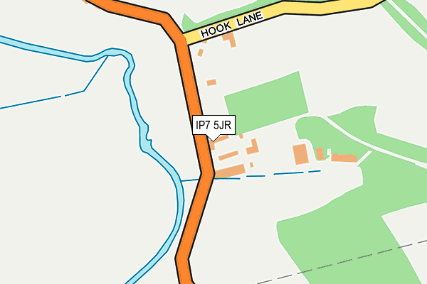 IP7 5JR map - OS OpenMap – Local (Ordnance Survey)