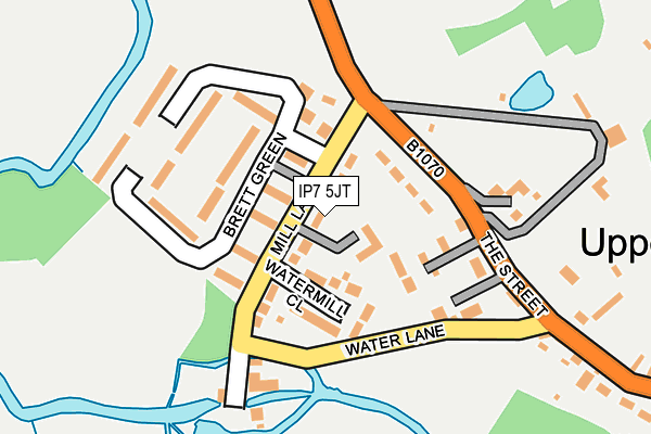 IP7 5JT map - OS OpenMap – Local (Ordnance Survey)