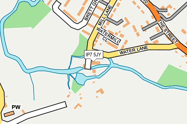 IP7 5JY map - OS OpenMap – Local (Ordnance Survey)