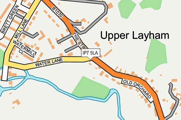 IP7 5LA map - OS OpenMap – Local (Ordnance Survey)