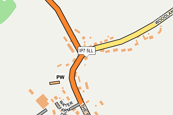 IP7 5LL map - OS OpenMap – Local (Ordnance Survey)