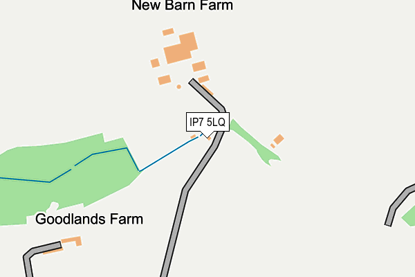 IP7 5LQ map - OS OpenMap – Local (Ordnance Survey)