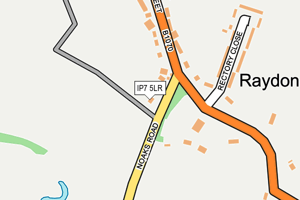 IP7 5LR map - OS OpenMap – Local (Ordnance Survey)