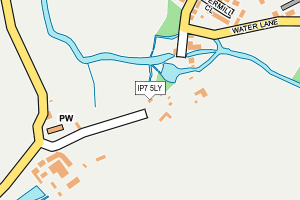 IP7 5LY map - OS OpenMap – Local (Ordnance Survey)