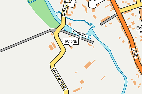 IP7 5NE map - OS OpenMap – Local (Ordnance Survey)