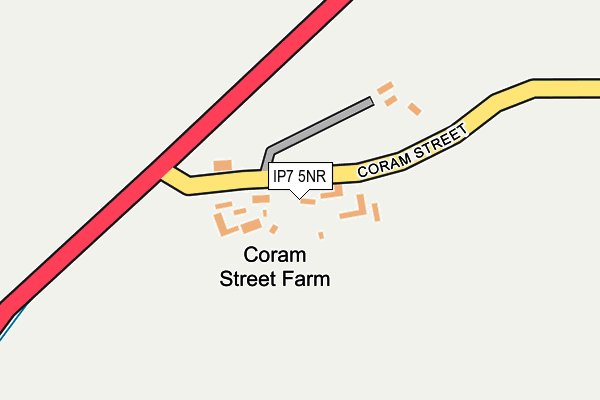 IP7 5NR map - OS OpenMap – Local (Ordnance Survey)