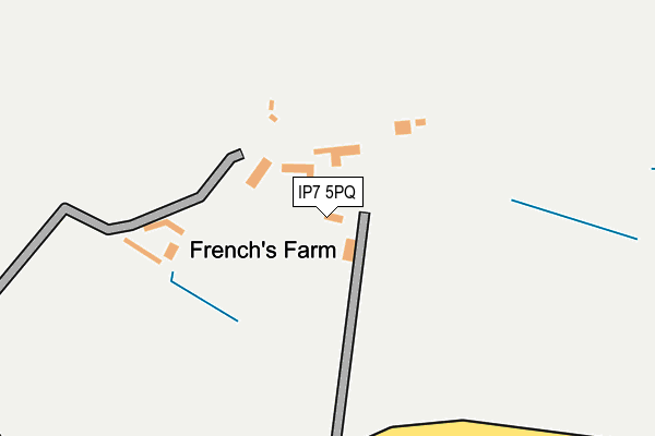 Map of FRENCHS FARM HOLIDAY LODGES LIMITED at local scale
