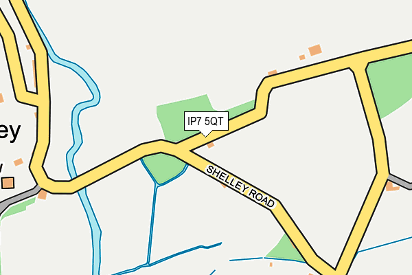 IP7 5QT map - OS OpenMap – Local (Ordnance Survey)