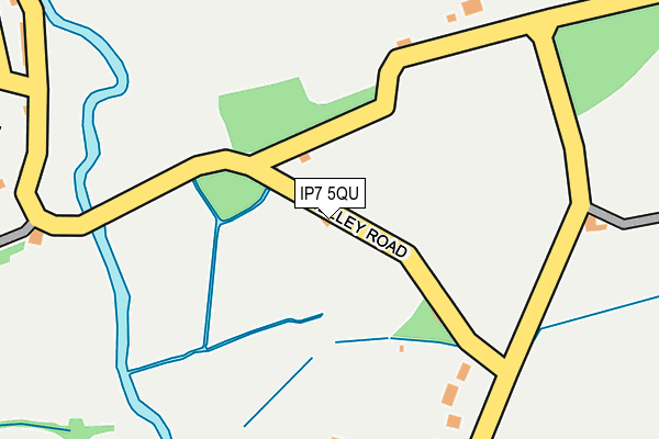 IP7 5QU map - OS OpenMap – Local (Ordnance Survey)