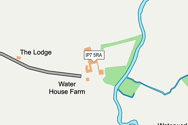 IP7 5RA map - OS OpenMap – Local (Ordnance Survey)