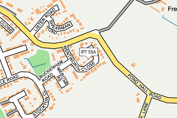 IP7 5SA map - OS OpenMap – Local (Ordnance Survey)