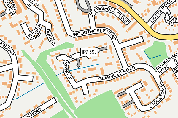IP7 5SJ map - OS OpenMap – Local (Ordnance Survey)
