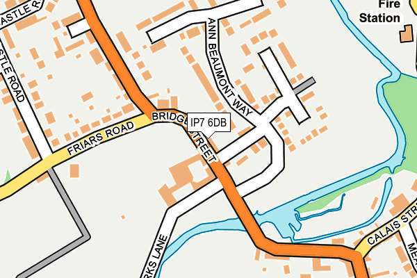 IP7 6DB map - OS OpenMap – Local (Ordnance Survey)