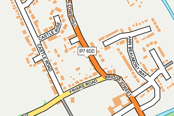 IP7 6DD map - OS OpenMap – Local (Ordnance Survey)