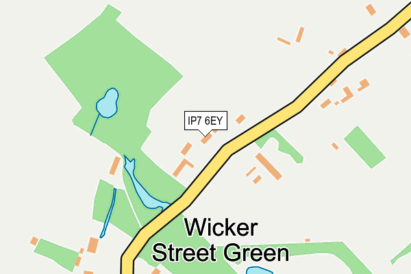 IP7 6EY map - OS OpenMap – Local (Ordnance Survey)