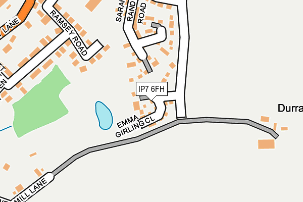 IP7 6FH map - OS OpenMap – Local (Ordnance Survey)