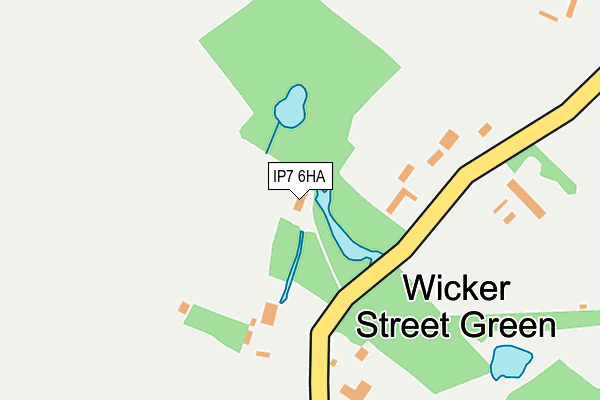 IP7 6HA map - OS OpenMap – Local (Ordnance Survey)