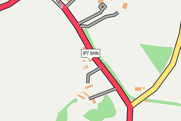 IP7 6HN map - OS OpenMap – Local (Ordnance Survey)