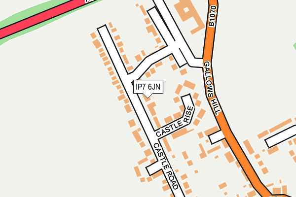 IP7 6JN map - OS OpenMap – Local (Ordnance Survey)
