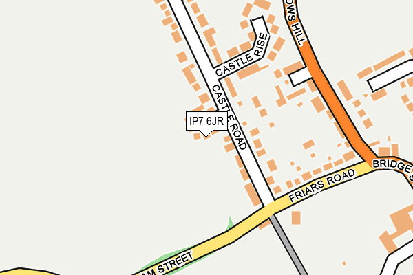 IP7 6JR map - OS OpenMap – Local (Ordnance Survey)