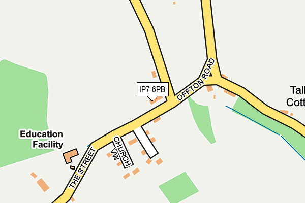 IP7 6PB map - OS OpenMap – Local (Ordnance Survey)