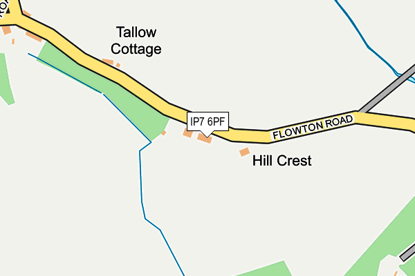 IP7 6PF map - OS OpenMap – Local (Ordnance Survey)