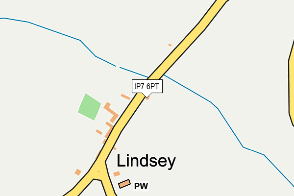 IP7 6PT map - OS OpenMap – Local (Ordnance Survey)