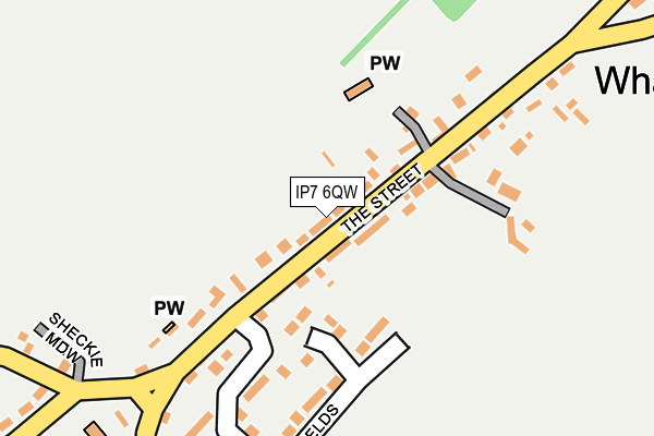 IP7 6QW map - OS OpenMap – Local (Ordnance Survey)