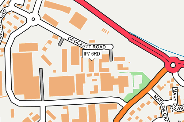 IP7 6RD map - OS OpenMap – Local (Ordnance Survey)