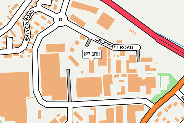 IP7 6RH map - OS OpenMap – Local (Ordnance Survey)