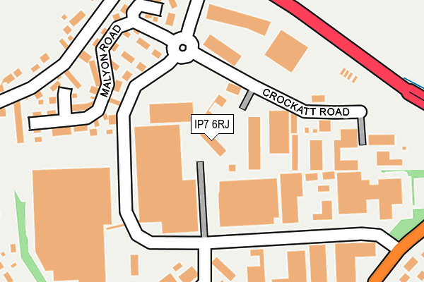 IP7 6RJ map - OS OpenMap – Local (Ordnance Survey)