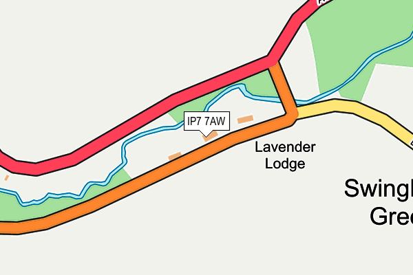 IP7 7AW map - OS OpenMap – Local (Ordnance Survey)