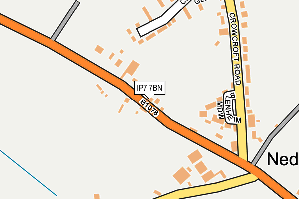 IP7 7BN map - OS OpenMap – Local (Ordnance Survey)