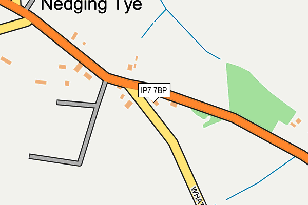 IP7 7BP map - OS OpenMap – Local (Ordnance Survey)