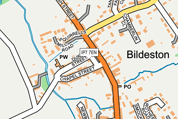 IP7 7EN map - OS OpenMap – Local (Ordnance Survey)