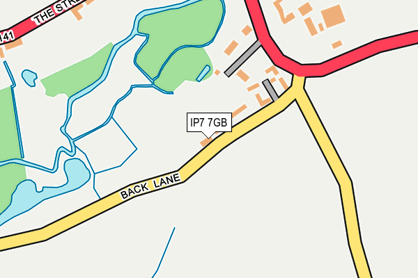 IP7 7GB map - OS OpenMap – Local (Ordnance Survey)