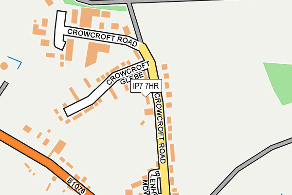 IP7 7HR map - OS OpenMap – Local (Ordnance Survey)