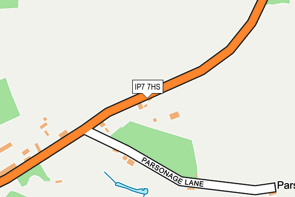 IP7 7HS map - OS OpenMap – Local (Ordnance Survey)