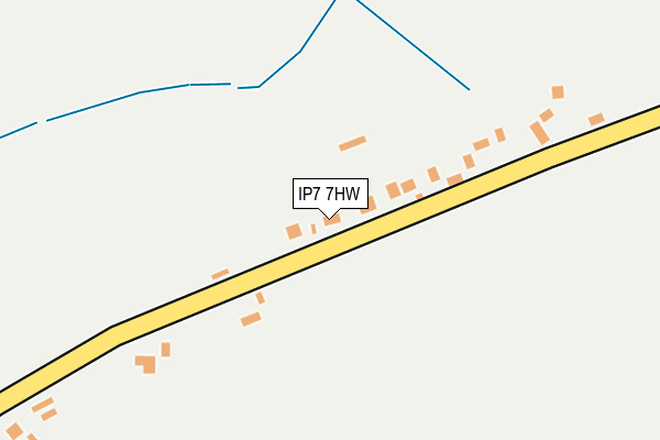 IP7 7HW map - OS OpenMap – Local (Ordnance Survey)