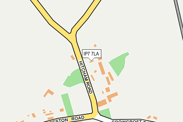 IP7 7LA map - OS OpenMap – Local (Ordnance Survey)