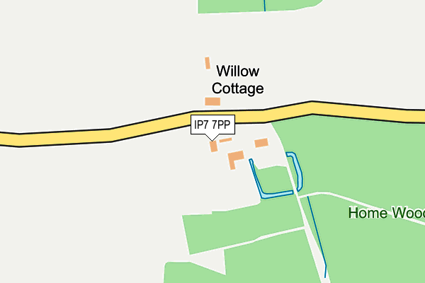 IP7 7PP map - OS OpenMap – Local (Ordnance Survey)