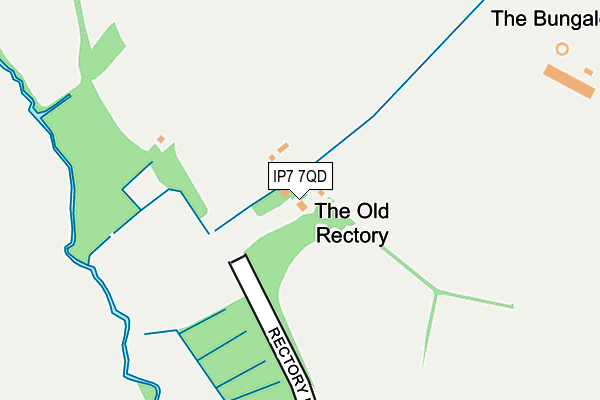 IP7 7QD map - OS OpenMap – Local (Ordnance Survey)